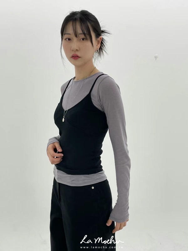 性感螺紋細肩背心